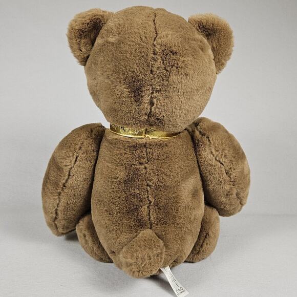 FAO Schwarz 160th Anniversary Teddy Bear Embossed Large Stuffed Plush Christmas - Picture 5 of 16